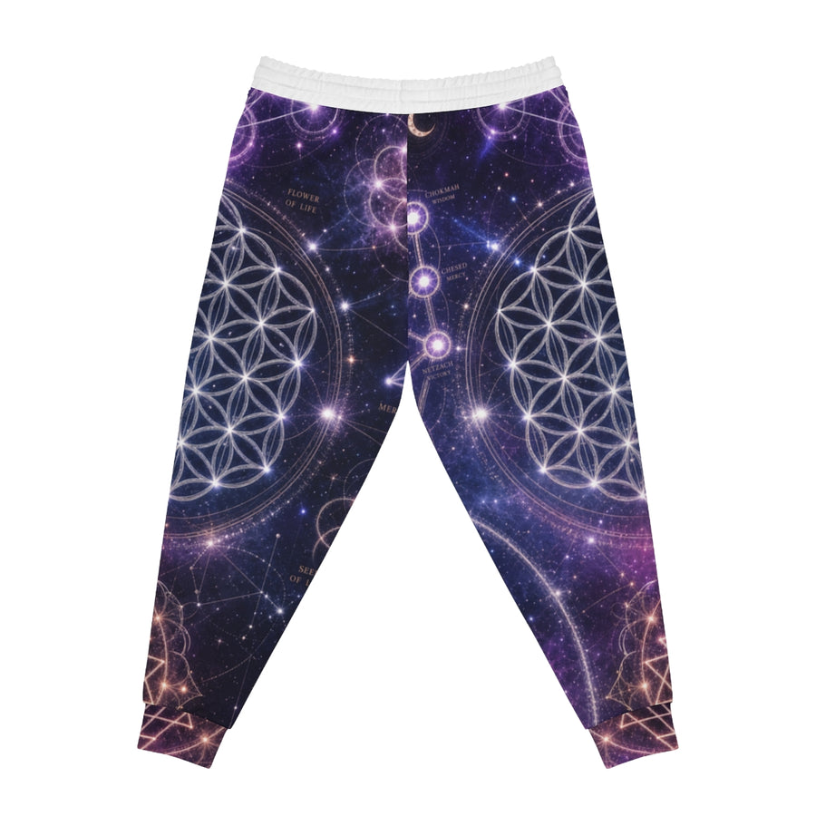 Sacred Geometry Joggers — Cosmic Feminine
