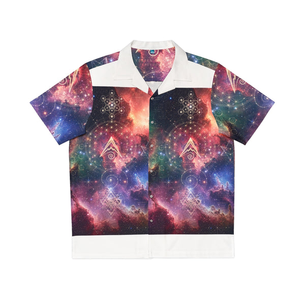 Chemise de pyjama géométrie sacrée — Plan cosmique