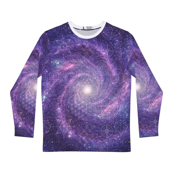 Haut de pyjama géométrie sacrée — Univers originel (Manches longues)