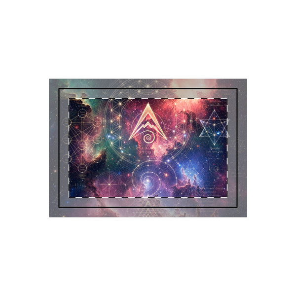Sacred Geometry Throw Pillow Case - Cosmic Blueprint