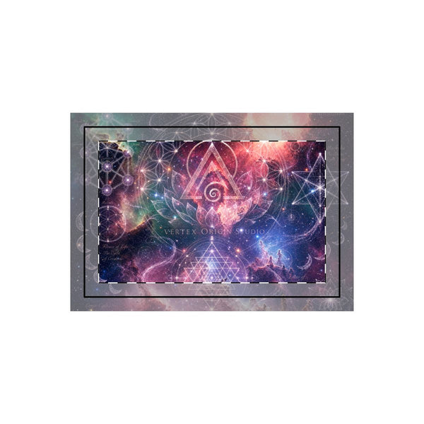 Sacred Geometry Throw Pillow Case - Divine Origin