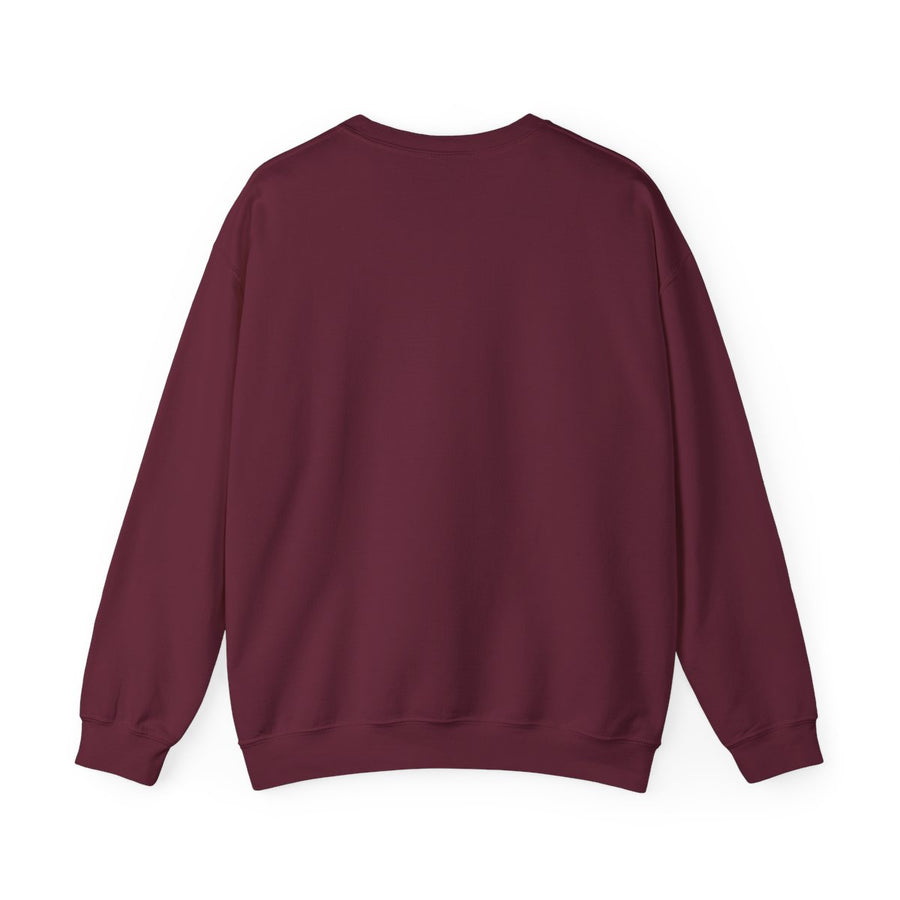 Torus Field Crewneck — Maroon — Back Design