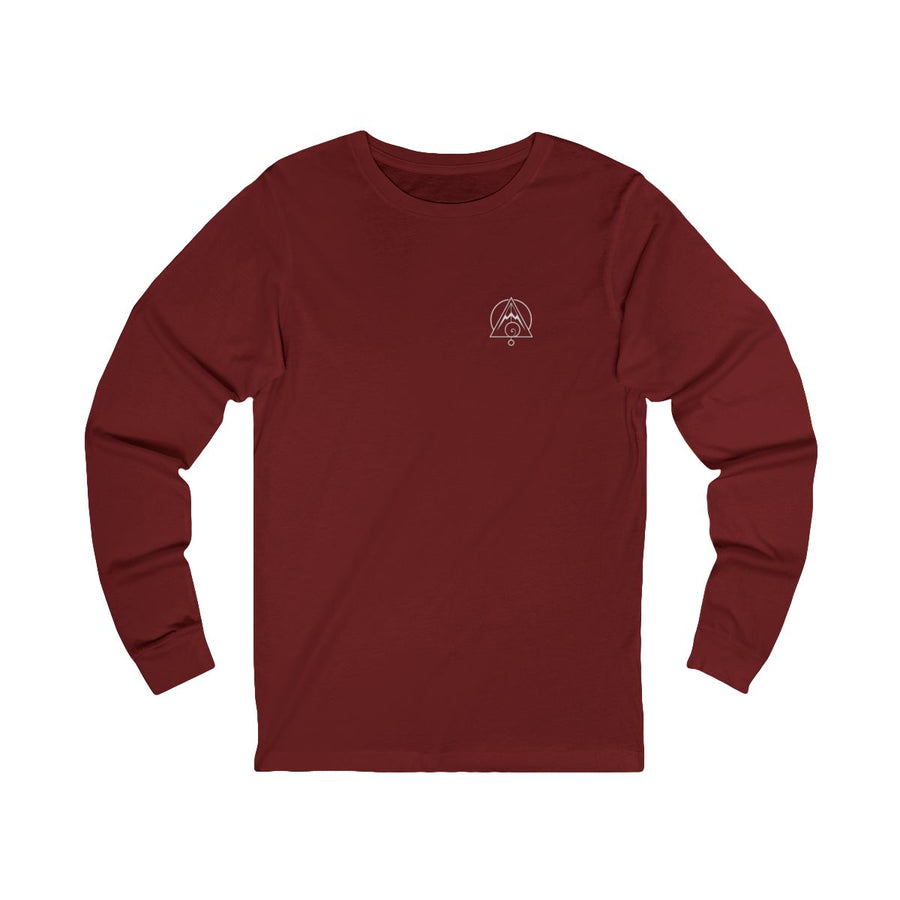 Torus Field Long Sleeve — Cardinal — Front