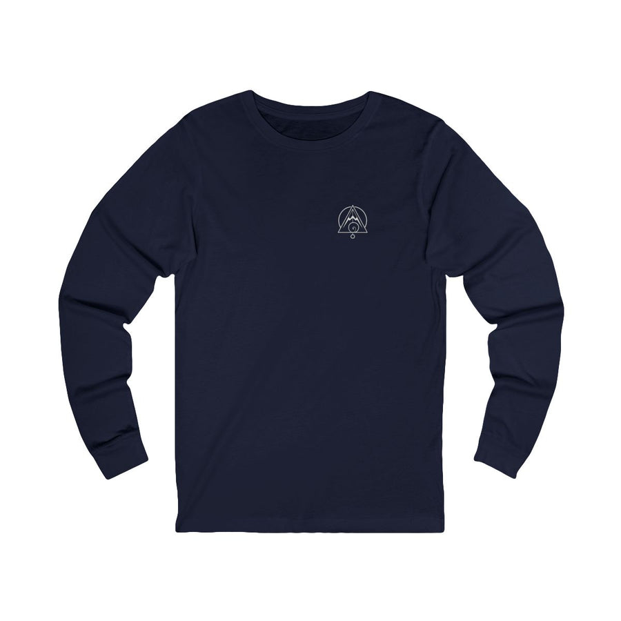 Torus Field Long Sleeve — Navy — Front