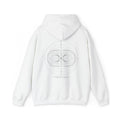 Torus Field Hoodie — White — Back Design