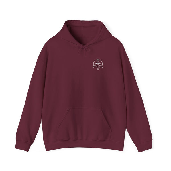 Torus Hoodie — Maroon — Front