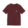 Torus Field Tee — Maroon — Front
