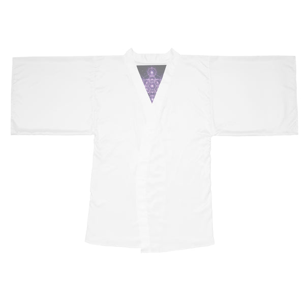 Sacred Geometry Kimono Robe — Cosmic Feminine — Back