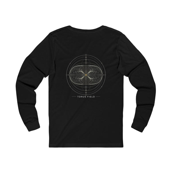 Torus Long Sleeve — Black — Back Design
