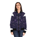 Women's Sacred Geometry Bomber Jacket — Celestial Weave