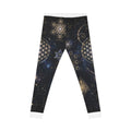 Women's Sacred Geometry Leggings — Cosmic Constellation