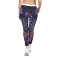 Women's Sacred Geometry Leggings — Cosmic Feminine