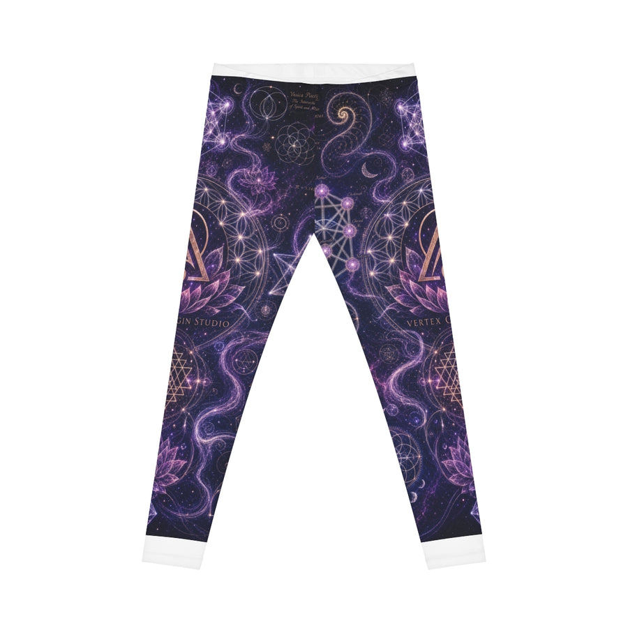 Women's Sacred Geometry Leggings — Divine Origin