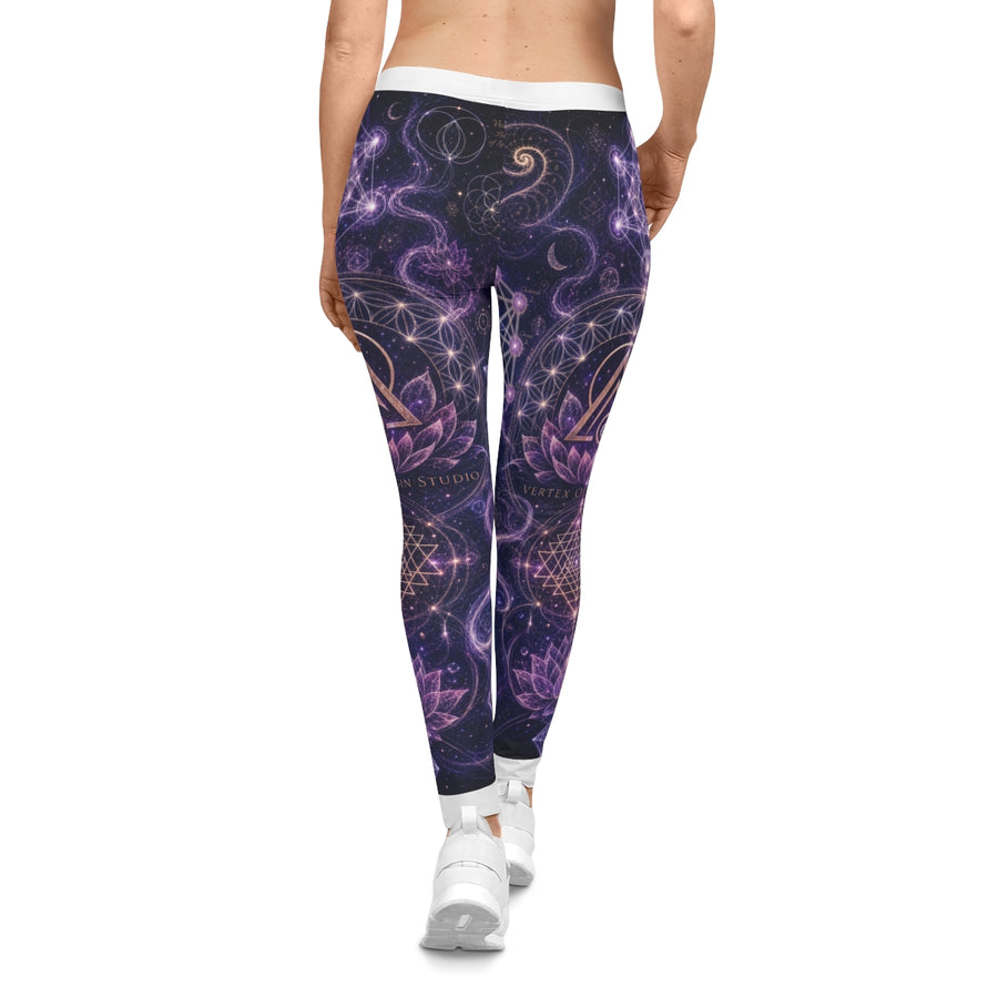 Women's Sacred Geometry Leggings — Divine Origin