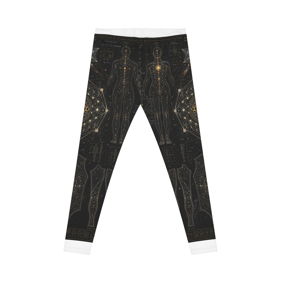 Women's Sacred Geometry Leggings — Sacred Blueprint