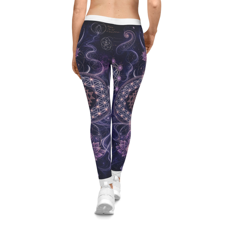 Women's Sacred Geometry Leggings — Sacred Feminine