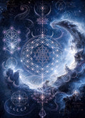 Sacred Geometry Blanket — Sacred Bloom · Winter
